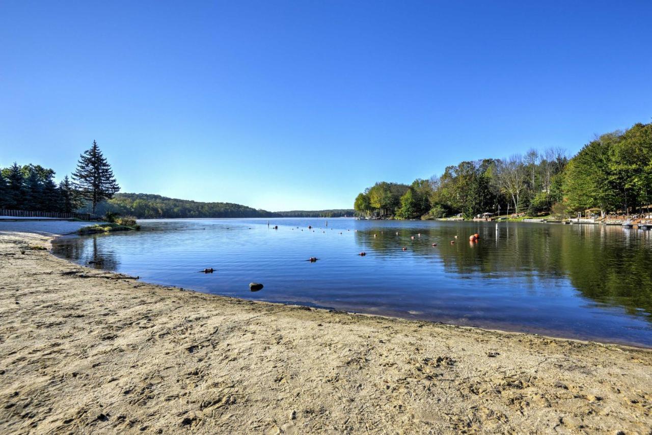 Peaceful Poconos Cabin With Lake Access And Views! Lake Ariel 外观 照片